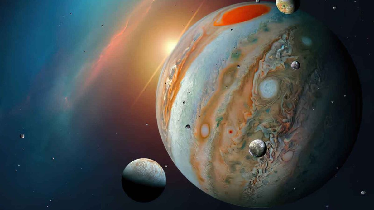 El Hubble detecta evidencia de vapor de agua en Ganímedes, la luna de Júpiter