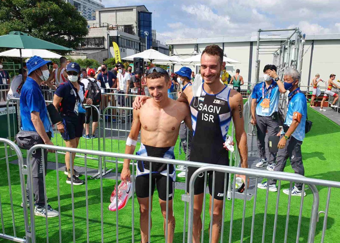 Hermanos israelíes obtienen los puestos 25 y 30 en el triatlón de Tokio 2020
