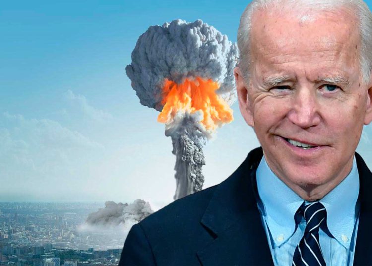 Biden amenaza con una guerra nuclear... contra su propio pueblo