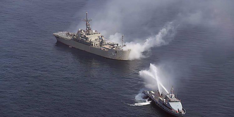 El buque iraní Sahand llegará a Rusia para un desfile militar