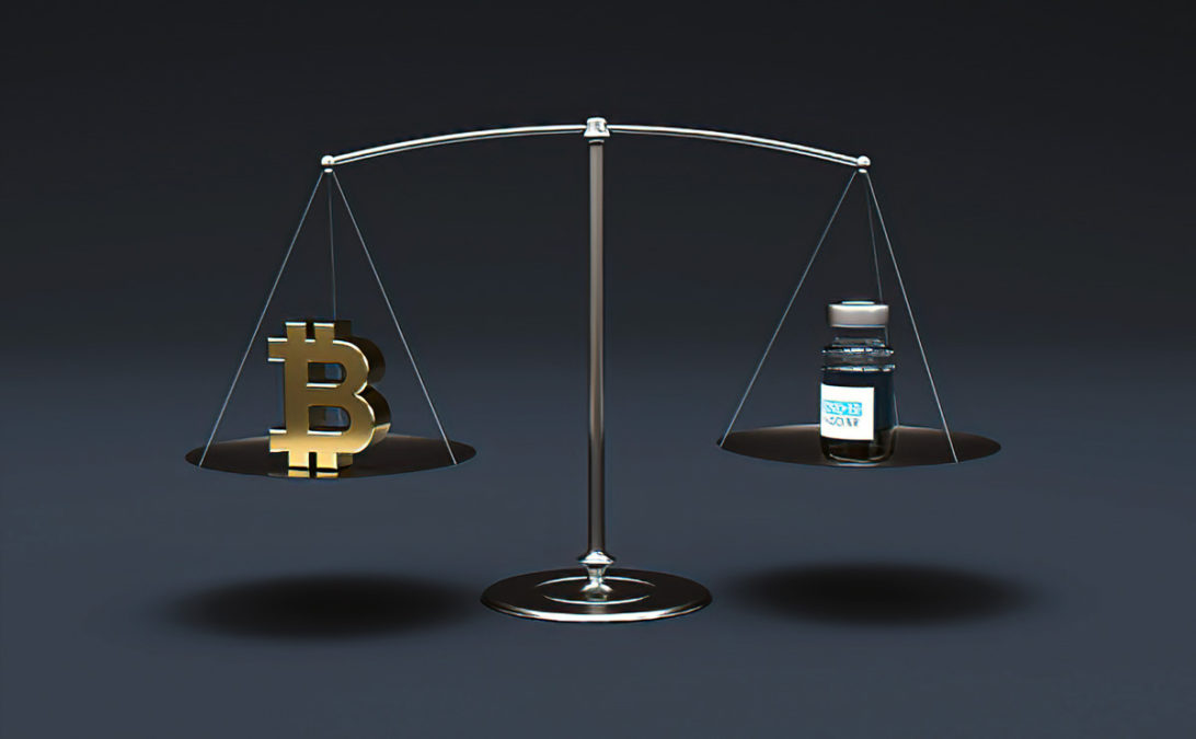 Venta de vacunas robadas por Bitcoin en la darknet
