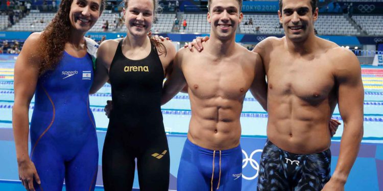 Tokio 2020: Israel llega a la final de la prueba de relevos de natación mixta