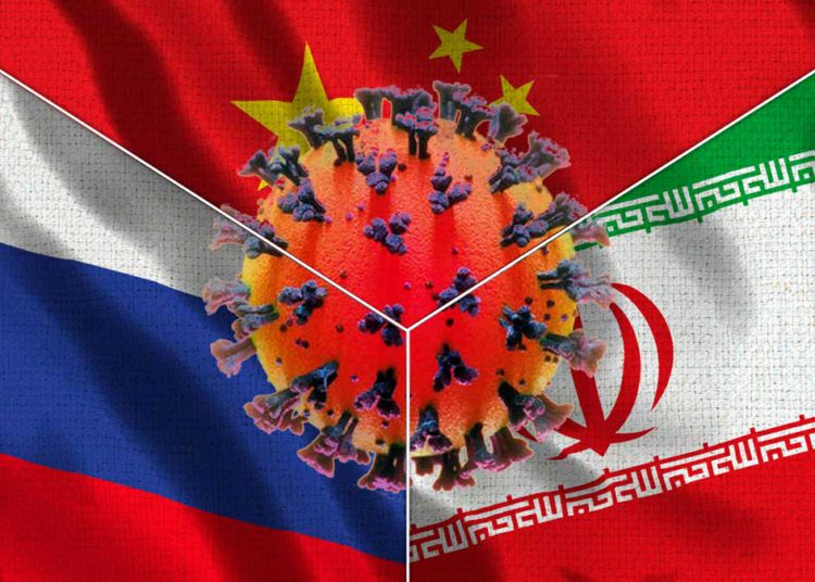 Por qué Rusia, China e Irán están atascados por la pandemia