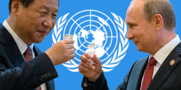 La conquista de las Naciones Unidas por parte de Rusia y China