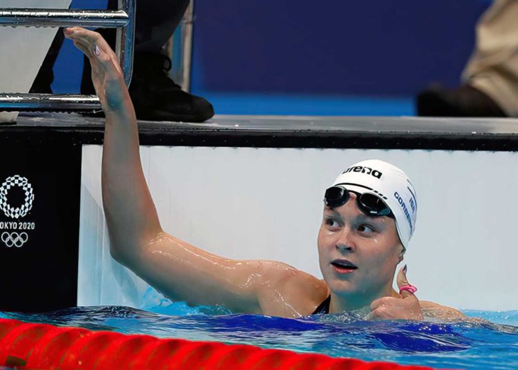 Nadadora olímpica israelí que rompió un récord: Todavía no he terminado