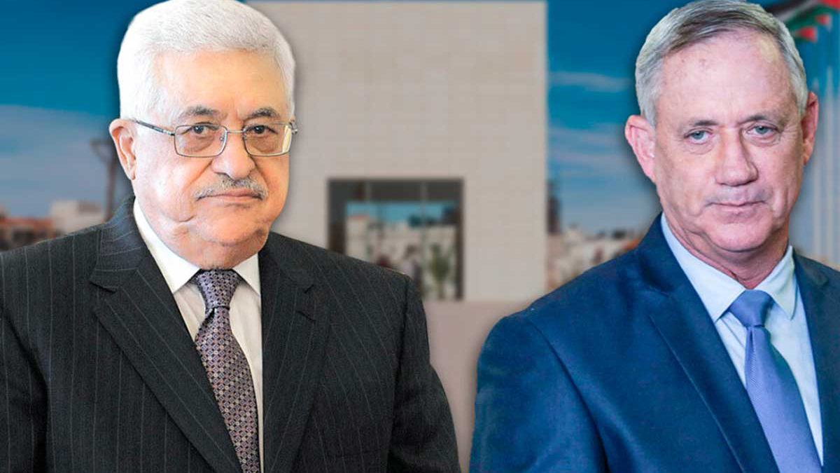 La reunión entre Gantz y Abbas enfurece a Hamas