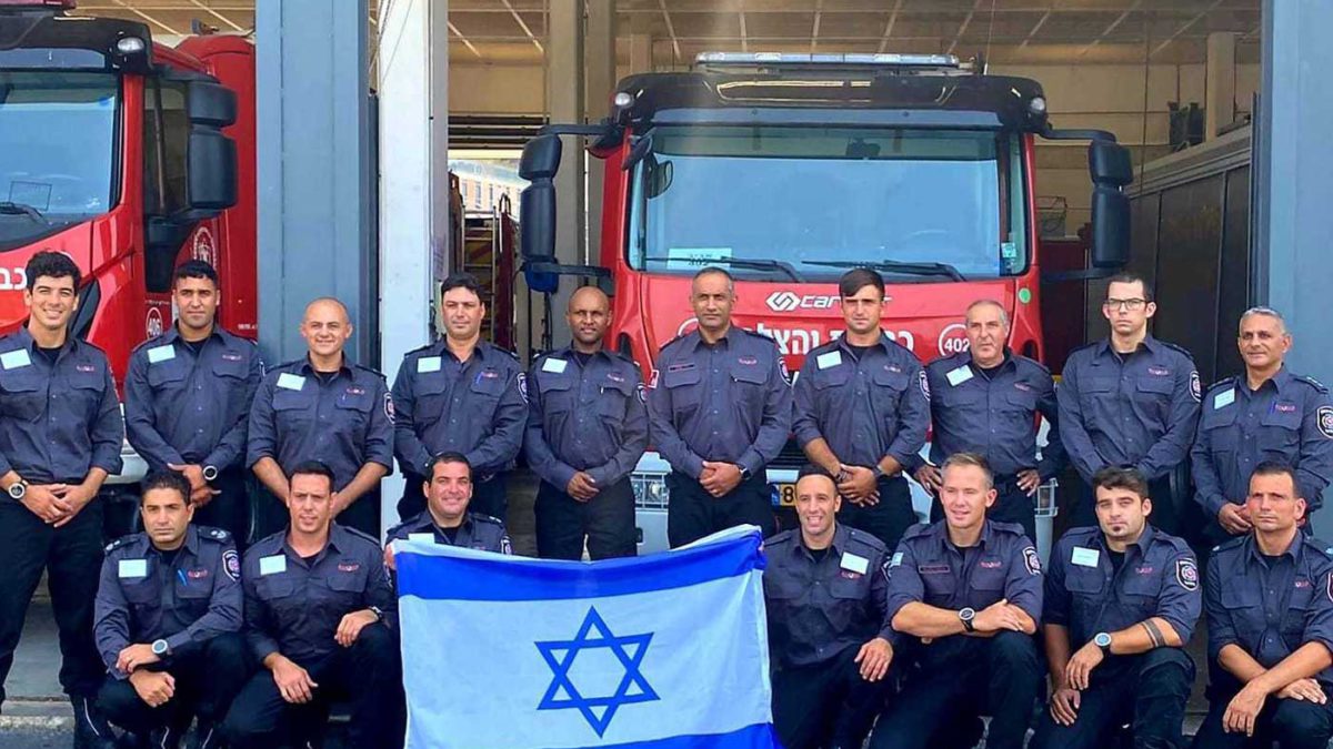 Israel envía bomberos y equipo de extinción de incendios a Grecia