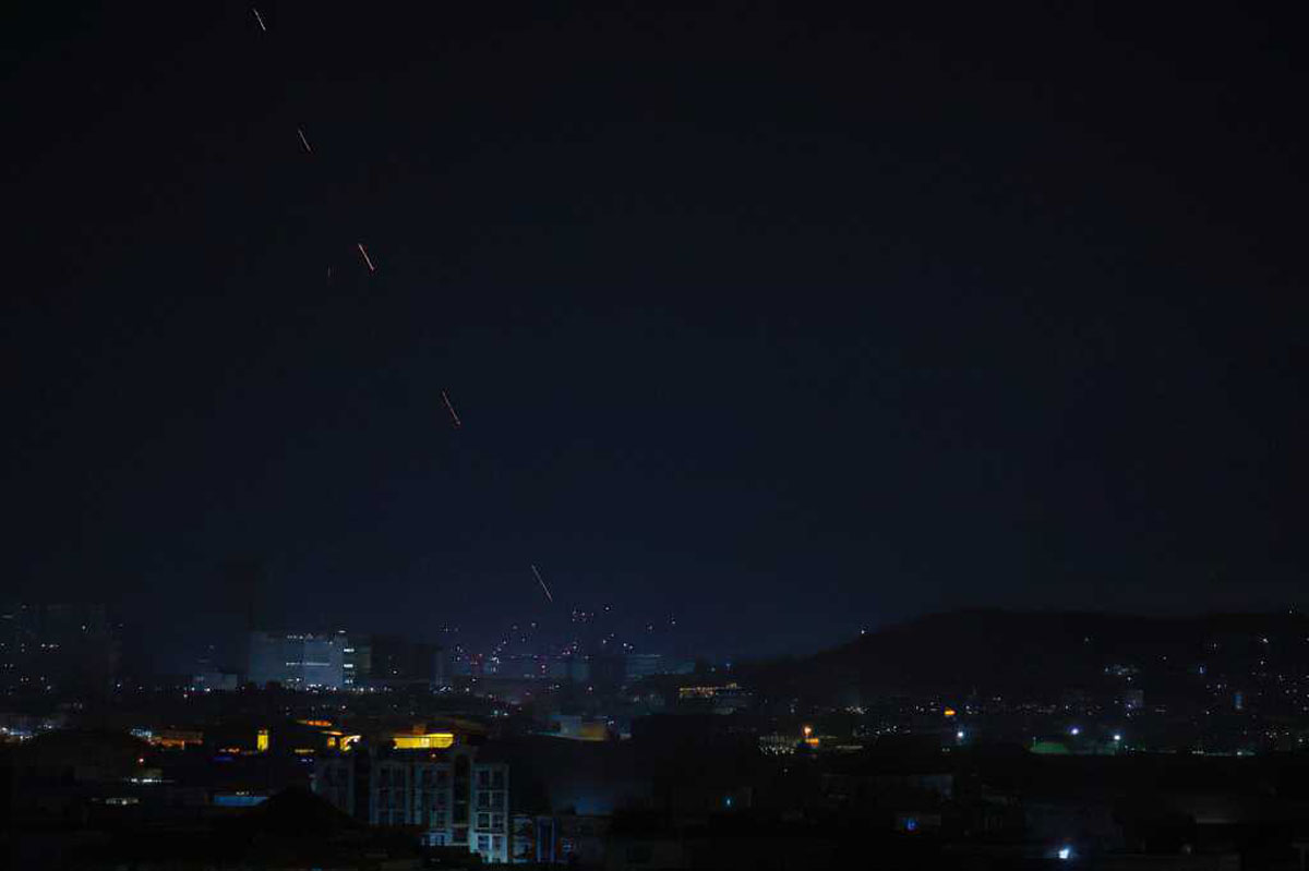 Kabul: Fuegos artificiales iluminan los cielos tras la retirada de Estados Unidos