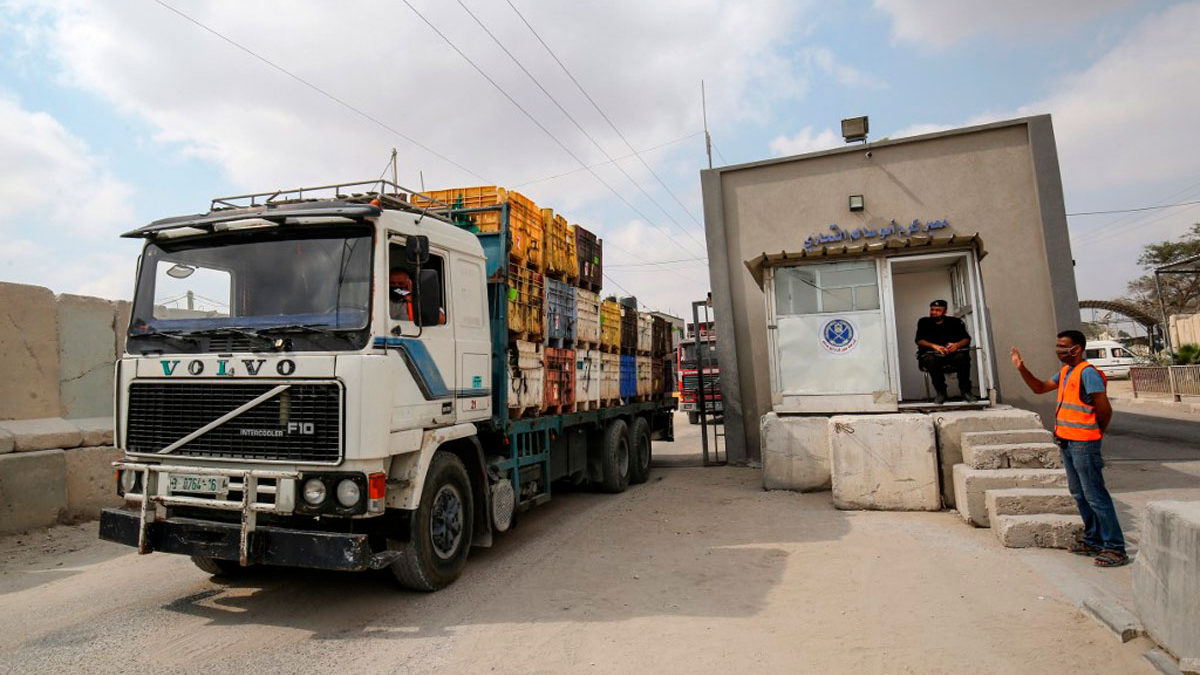 Israel permite la entrada de bienes y materiales adicionales a Gaza