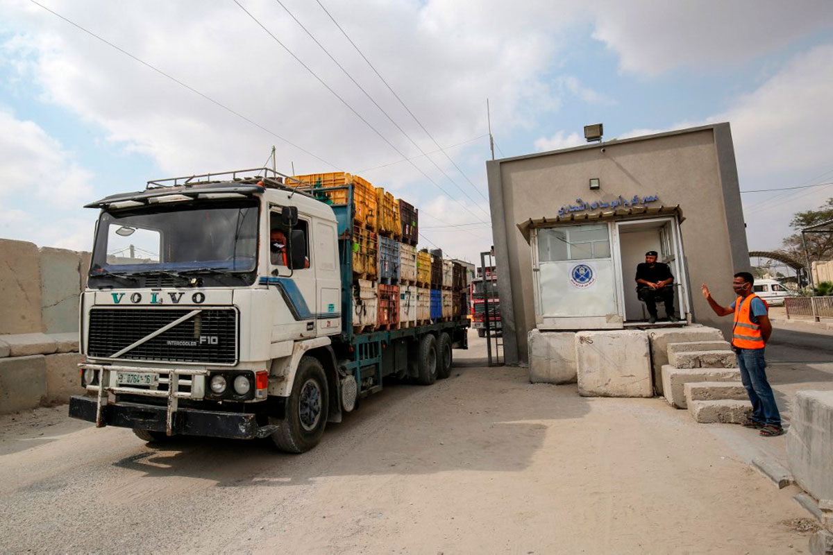 Israel permite la entrada de bienes y materiales adicionales a Gaza