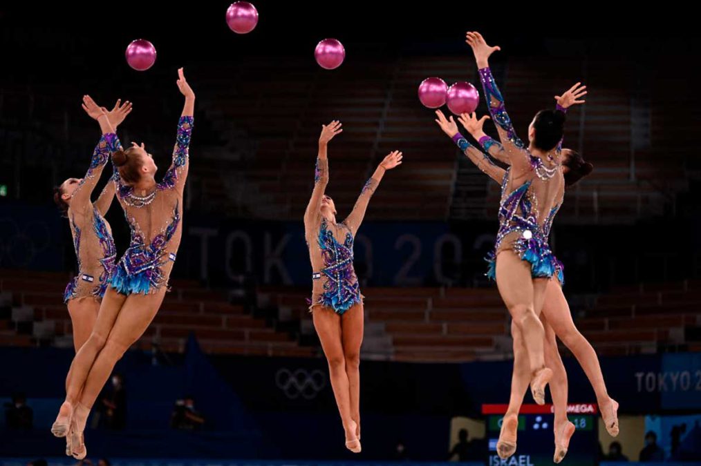 Equipo de gimnasia rítmica de Israel termina en sexto lugar de los Juegos Olímpicos