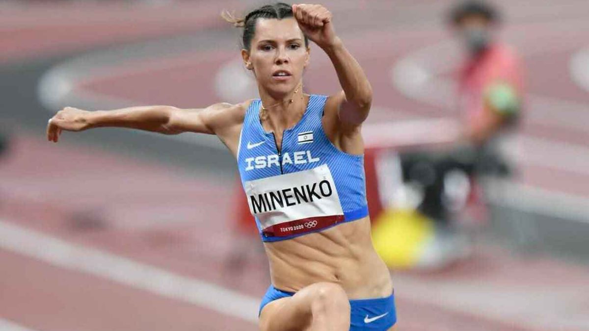 Tokio 2020: Atleta israelí Knyazyeva-Minenko queda sexta en la final de triple salto femenino