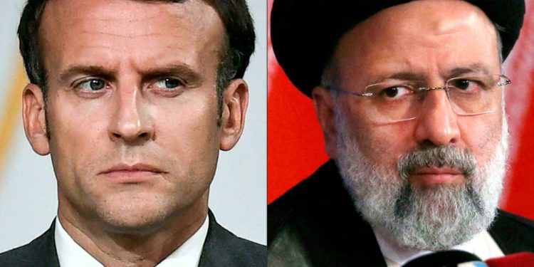 Iraníes condenan a Macron por felicitar al “carnicero” Ebrahim Raisi