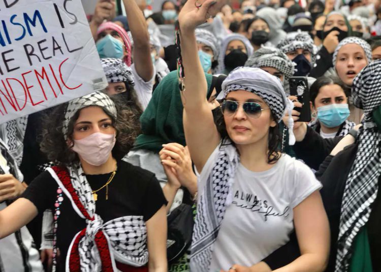 Manifestantes de Toronto llaman a la violencia contra los judíos