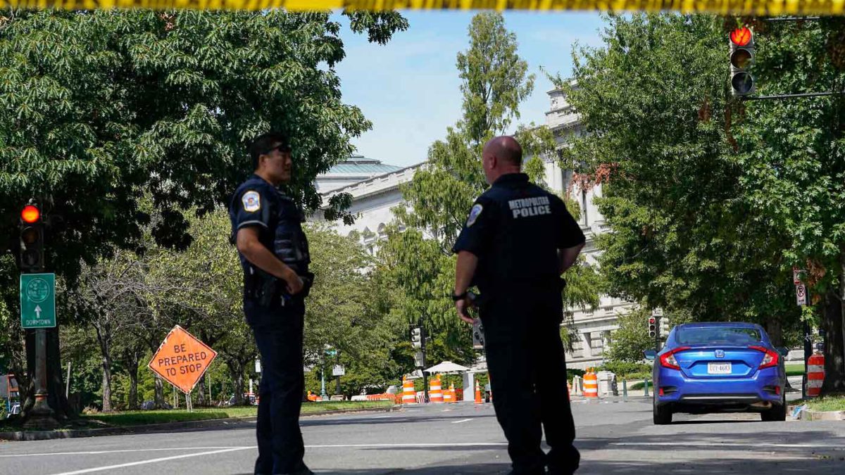 Sospechoso de amenaza de bomba en el Capitolio se rinde ante la policía