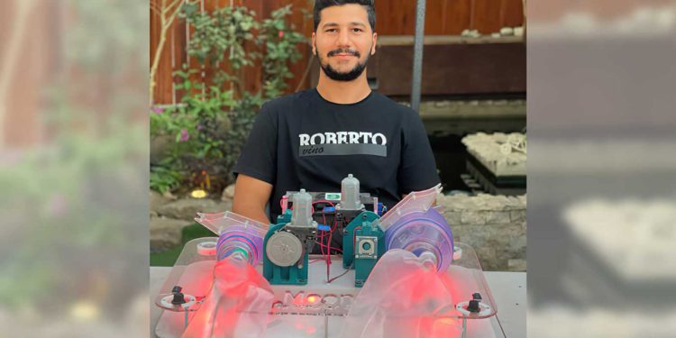 Israelí de 19 años construye innovador prototipo de respirador de bajo costo