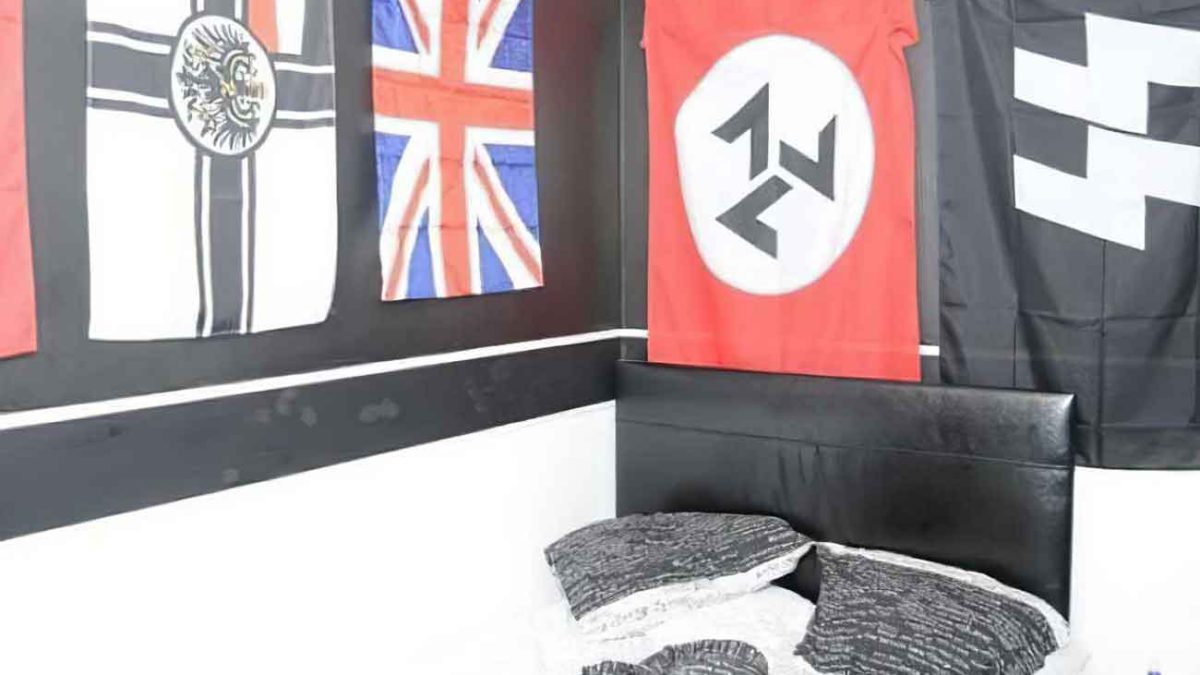 Sentencian a joven británico hallado con símbolos nazis y manuales para fabricar explosivos