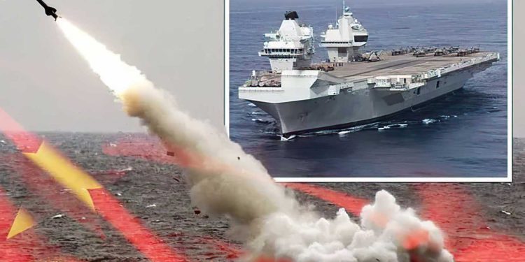 Submarinos de ataque nuclear chinos “acechan” al nuevo portaaviones británico en el Pacífico