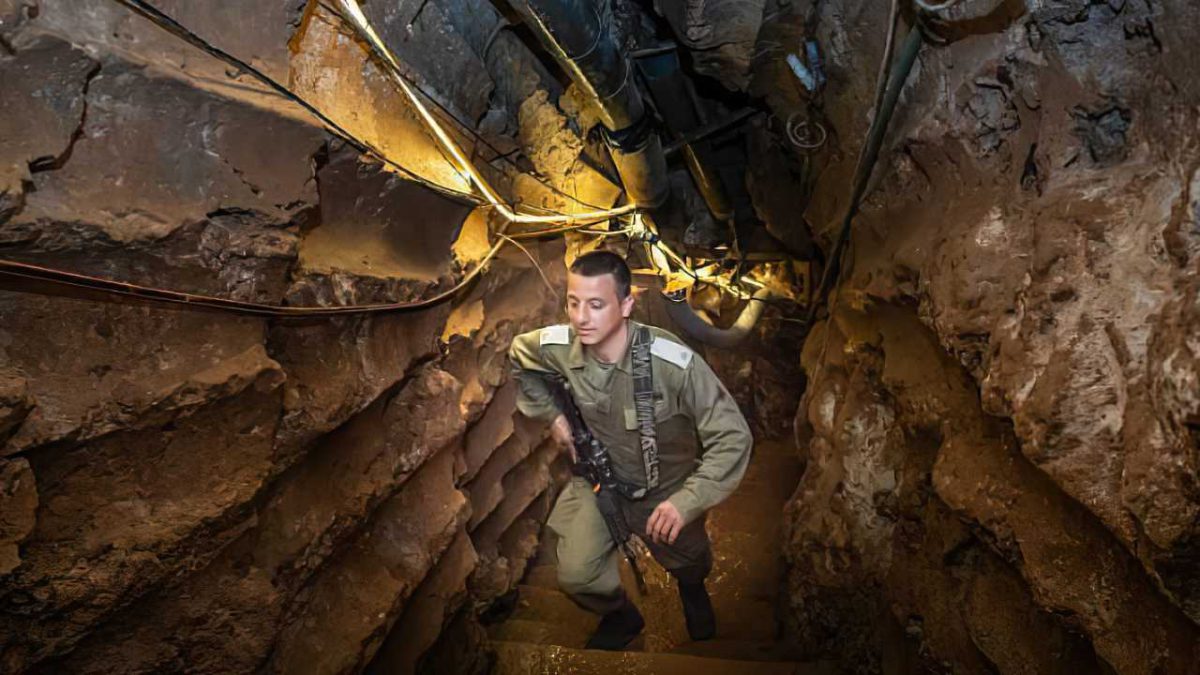 Una visita en primera persona a un túnel terrorista de Hezbolá