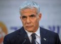 Lapid: No hay urgencia en reanudar las conversaciones con la Autoridad Palestina