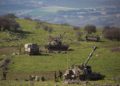 Las Fuerzas de Defensa de Israel lanzan ejercicio de artillería en terreno reclamado por Líbano