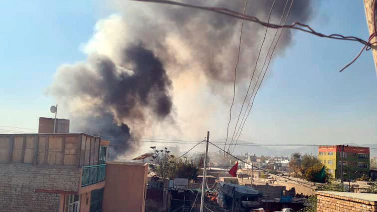 Estados Unidos realiza un ataque aéreo contra un coche bomba en Kabul