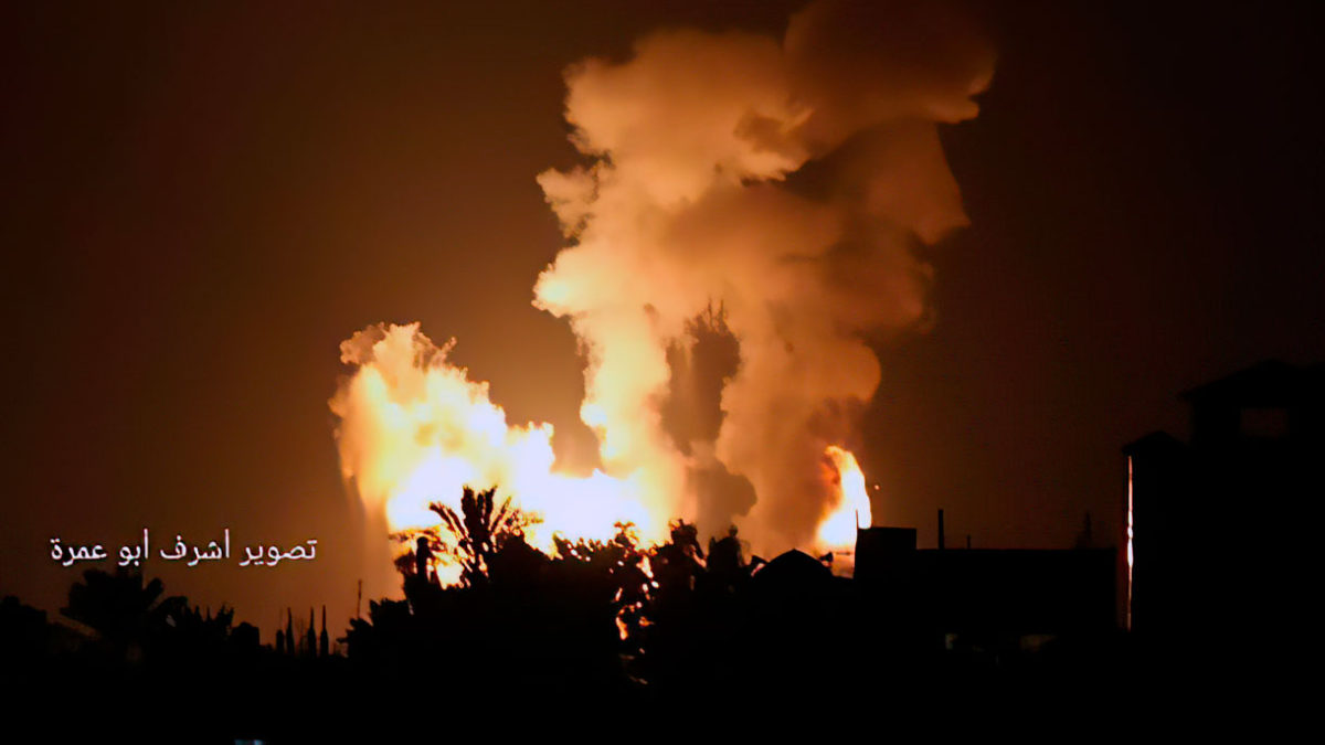 Las FDI atacan puestos de avanzada de Hamás en Gaza
