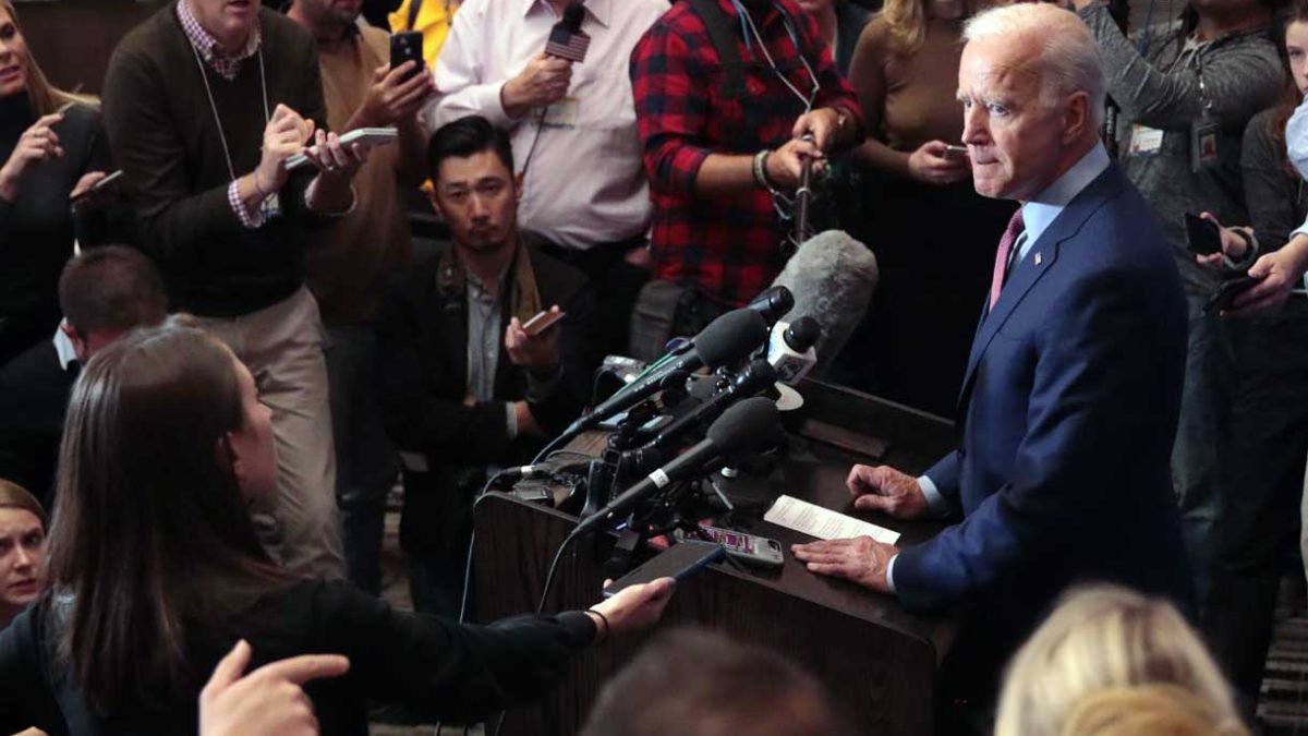 Cinco razones por las que los medios de comunicación estarían abandonando a Biden