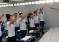 Imagen ilustrativa de saludo nazi en escuela de Brasil. JTA