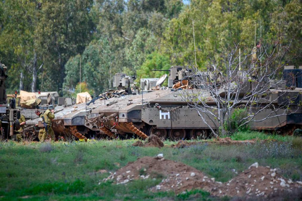 Las Fuerzas de Defensa de Israel inician simulacro en la frontera con el Líbano