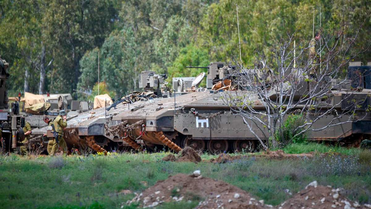 Las Fuerzas de Defensa de Israel inician simulacro en la frontera con el Líbano