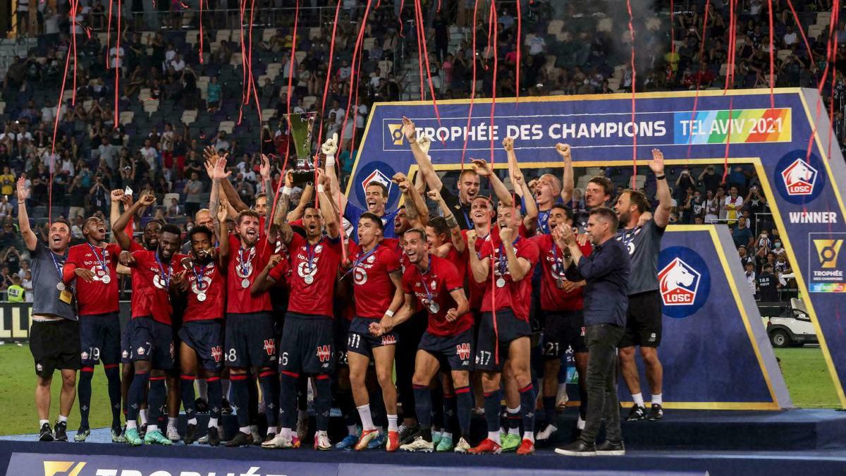 Israel recibe el arranque de la liga francesa de fútbol: El Lille gana al PSG