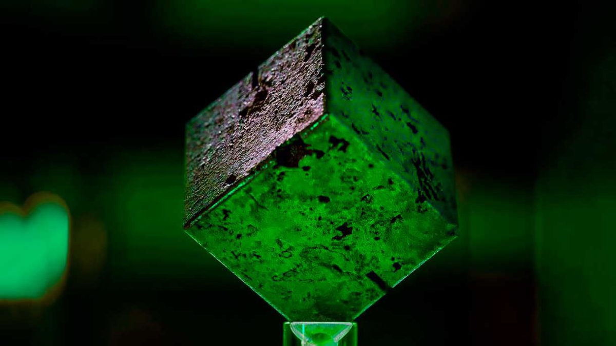 Se analizan cubos de uranio para ver si son de la época nazi