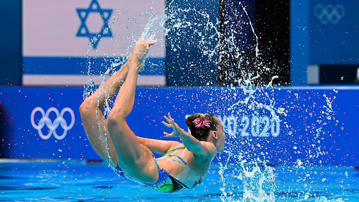 Las nadadoras artísticas de Israel deslumbran en los Juegos Olímpicos