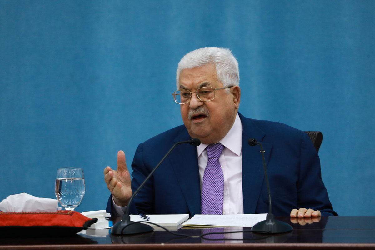 Abbas exige que Israel vuelva a las fronteras de 1967 en el plazo de un año