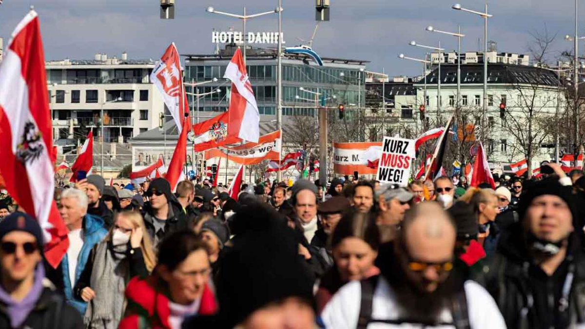Los incidentes antisemitas en Austria se duplicaron en el primer semestre de 2021
