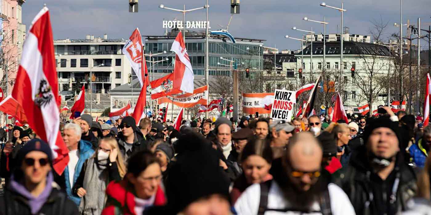 Los incidentes antisemitas en Austria se duplicaron en el primer semestre de 2021