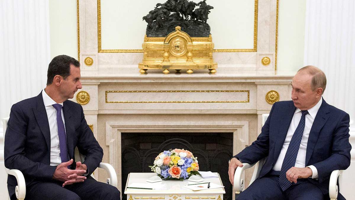 Putin y Assad se reúnen en Moscú para dialogar sobre la captura de zonas rebeldes en Siria