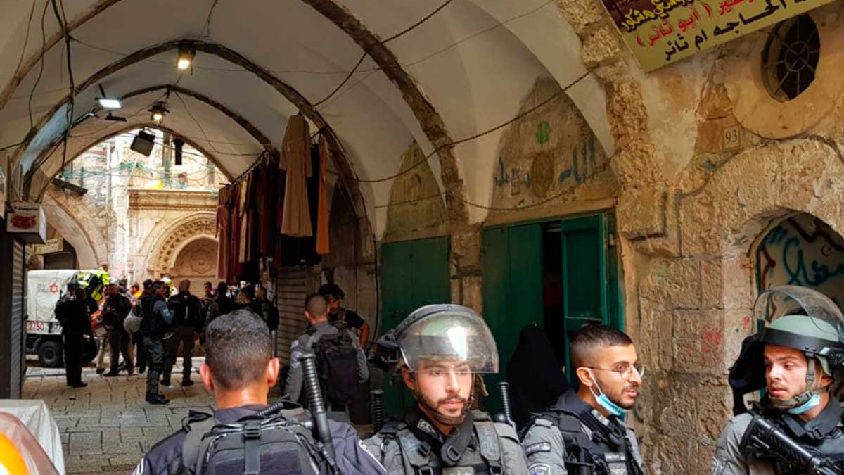 Ataque de apuñalamiento en la ciudad Vieja de Jerusalén deja policía herido