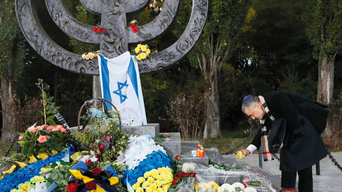 Israel ayudará a reparar los daños en el memorial del Holocausto de Babi Yar