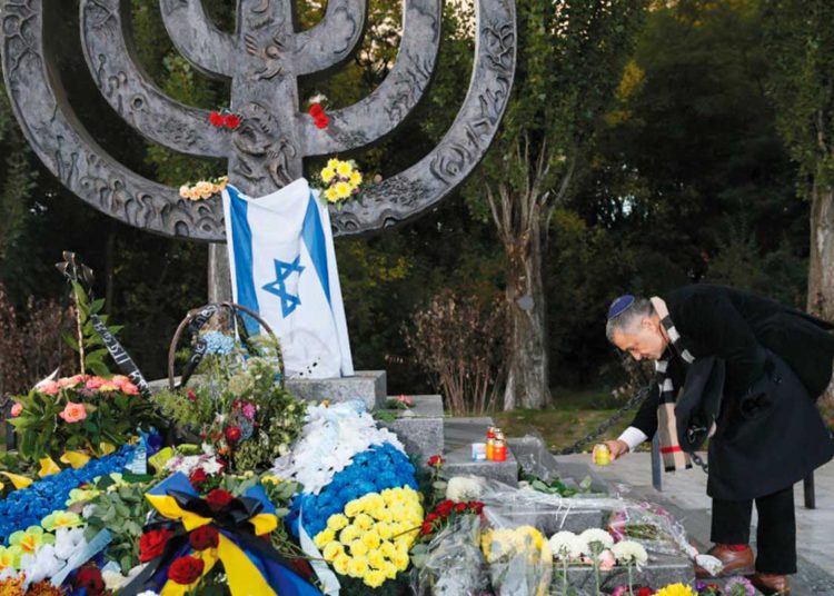 Israel ayudará a reparar los daños en el memorial del Holocausto de Babi Yar