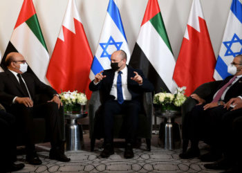 Bennett se reúne con ministro de Bahréin y los EAU antes de su discurso en la ONU