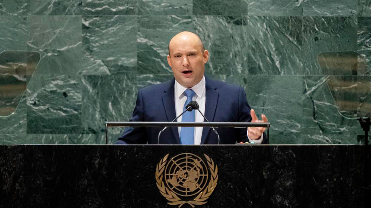Bennett promociona en la ONU la triple estrategia de Israel para vencer al COVID