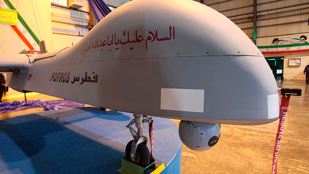 Irán entrena a grupos terroristas para que operen UAVs avanzados