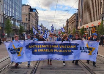 Finlandia se manifiesta contra el antisemitismo en una marcha pro Israel