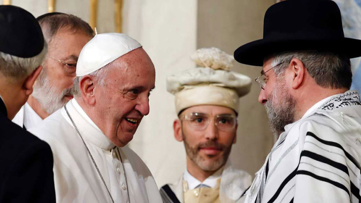 El Papa responde a las críticas de Israel por sus comentarios sobre la ley judía