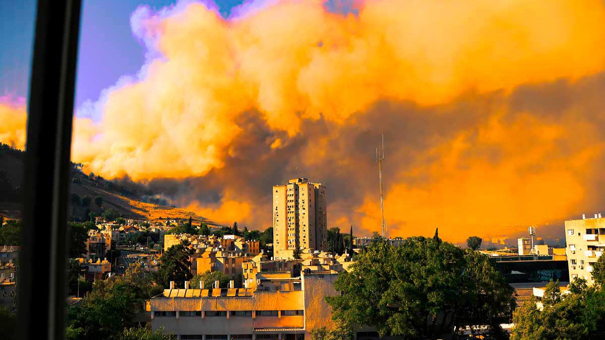 App israelí permite rastrear los incendios forestales de todo el mudo en tiempo real