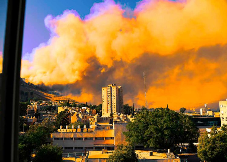 App israelí permite rastrear los incendios forestales de todo el mudo en tiempo real