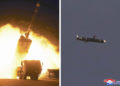 Corea del Norte y Corea del Sur prueban misiles balísticos con horas de diferencia