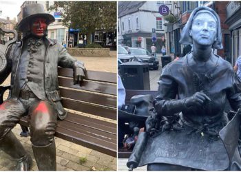 Histórica ciudad turística británica es objeto de pintadas antisemitas